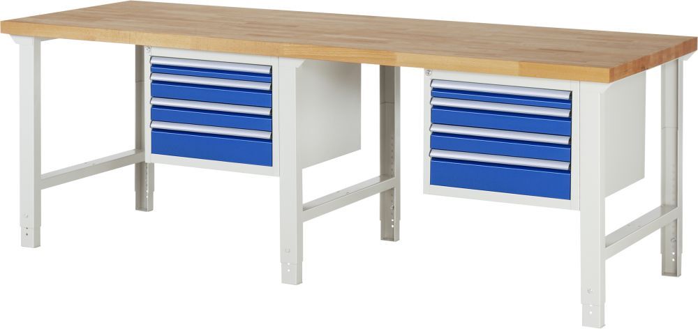 Rau Werkbank Tiefe 900 mm Serie 7000 Modell 7132 Breite 2500 mm Produktbild Rau Werkbank Tiefe 900 mm Serie 7000 Modell 7132 Breite 2500 mm