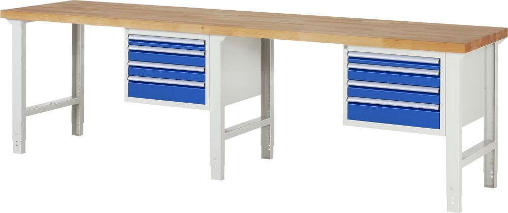 RAU Werkbank 7000 Maße 3000 x 700 mm Modell 7132 Produktbild RAU Werkbank 7000 Maße 3000 x 700 mm Modell 7132