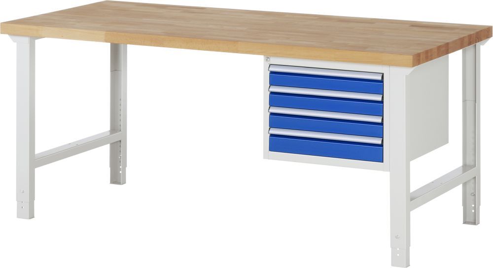 RAU Werkbank 7000 mit 2000 x 900 mm Modell 7133 Produktbild RAU Werkbank 7000 mit 2000 x 900 mm Modell 7133