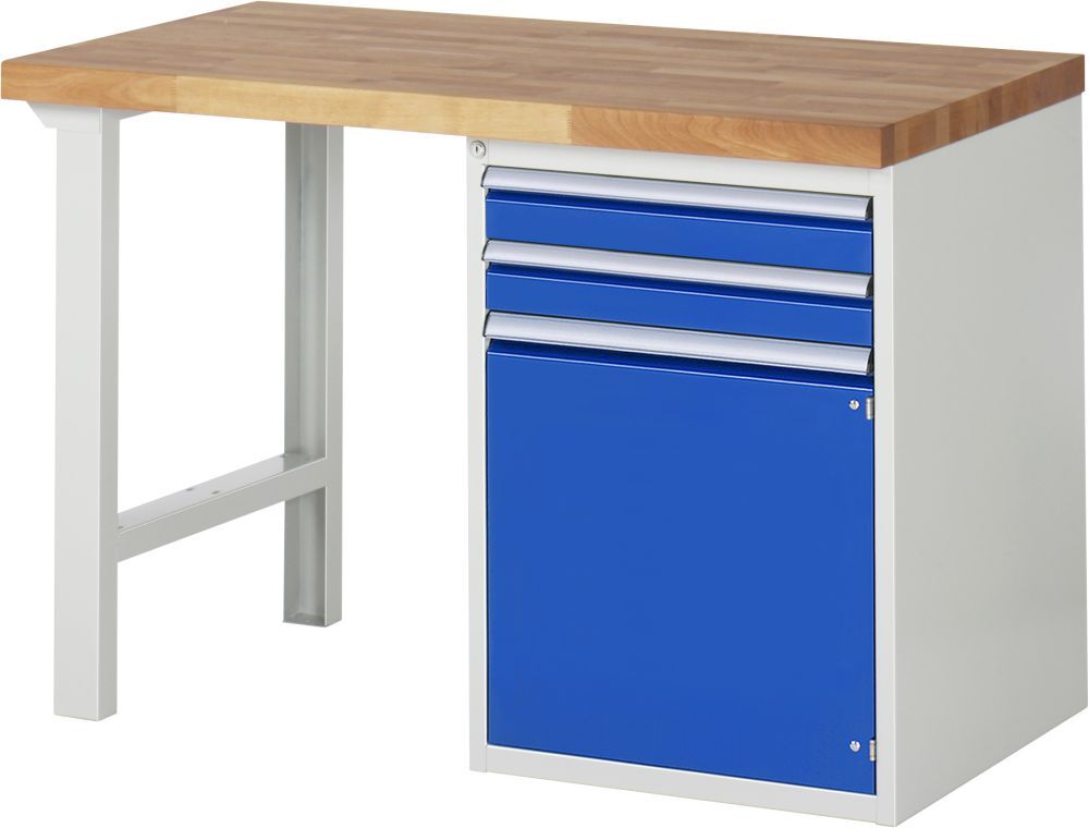 RAU Werkbank 7000 Modell Nummer 7503-1 mit 1250 mm Produktbild RAU Werkbank 7000 Modell Nummer 7503-1 mit 1250 mm