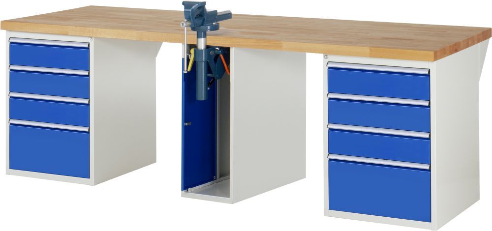 RAU Werkbank 7000 Modell Nummer 7510-0 mit 2500 mm Produktbild RAU Werkbank 7000 Modell Nummer 7510-0 mit 2500 mm