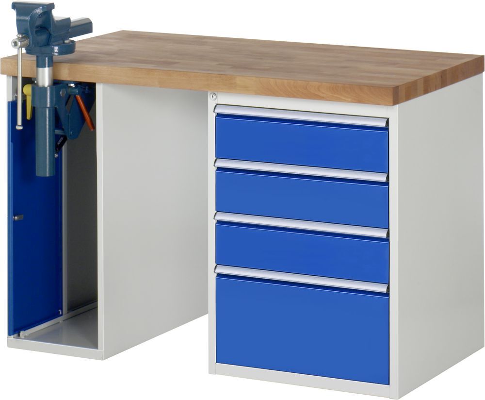 RAU Werkbank 7000 mit 1250 mm Breite Modell 7510-2 Produktbild RAU Werkbank 7000 mit 1250 mm Breite Modell 7510-2