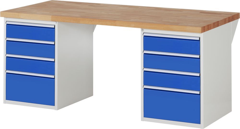 RAU Werkbank 7000 Modell Nummer 7510-3 mit 2000 mm Produktbild RAU Werkbank 7000 Modell Nummer 7510-3 mit 2000 mm