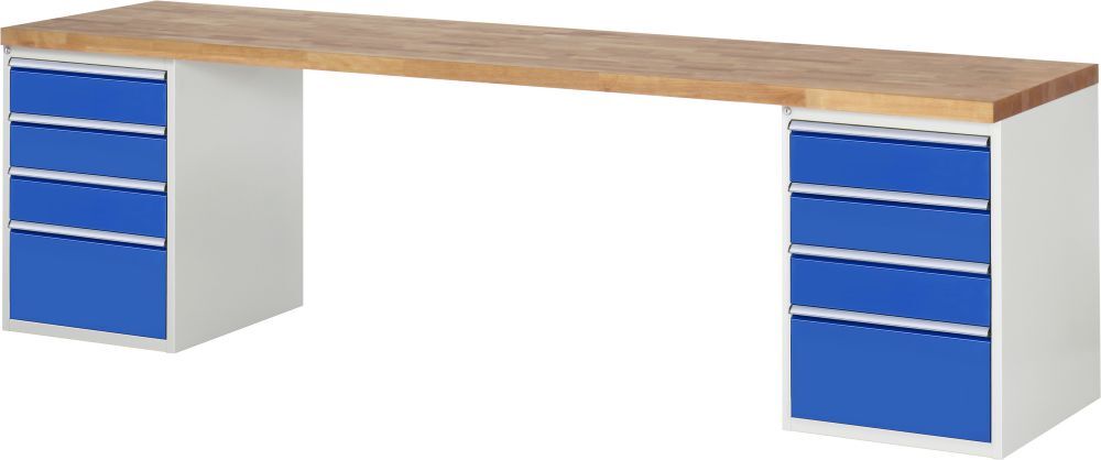 RAU Werkbank 7000 Modell 7510-3 3000 mm in der Breite Produktbild RAU Werkbank 7000 Modell 7510-3 3000 mm in der Breite
