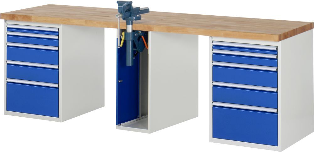 RAU Werkbank 7000 Modell Nummer 7511-0 mit 2500 mm Produktbild RAU Werkbank 7000 Modell Nummer 7511-0 mit 2500 mm