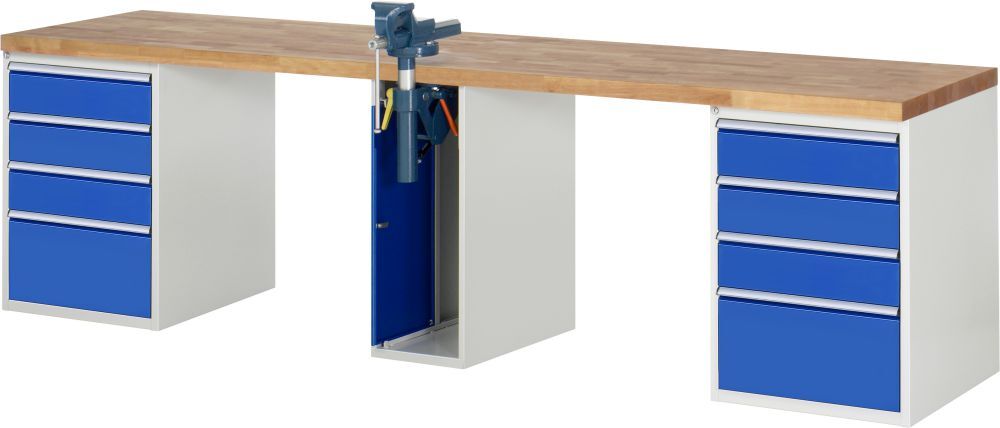 RAU Werkbank 7000 Modell 7511-0 3000 mm in der Breite Produktbild RAU Werkbank 7000 Modell 7511-0 3000 mm in der Breite