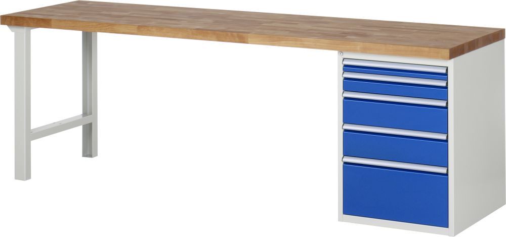 RAU Werkbank 7000 Modell 7511 2500 mm in der Breite Produktbild RAU Werkbank 7000 Modell 7511 2500 mm in der Breite