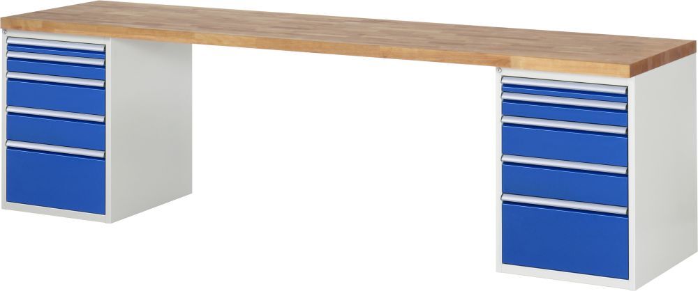 RAU Werkbank 7000 Modell 7511-3 3000 mm in der Breite Produktbild RAU Werkbank 7000 Modell 7511-3 3000 mm in der Breite