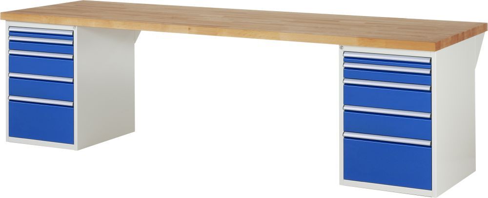 RAU Werkbank 7000 Modell Nummer 7511-3 mit 3000 mm Produktbild RAU Werkbank 7000 Modell Nummer 7511-3 mit 3000 mm