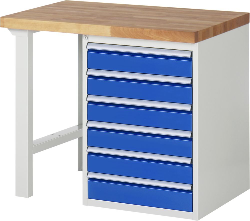 RAU Werkbank 7000 mit 1000 mm Breite Modell 7516-1 Produktbild RAU Werkbank 7000 mit 1000 mm Breite Modell 7516-1