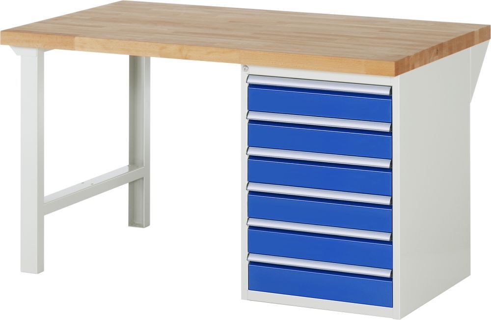 RAU Werkbank 7000 mit 1500 x 900 mm Modell 7516-1 Produktbild RAU Werkbank 7000 mit 1500 x 900 mm Modell 7516-1