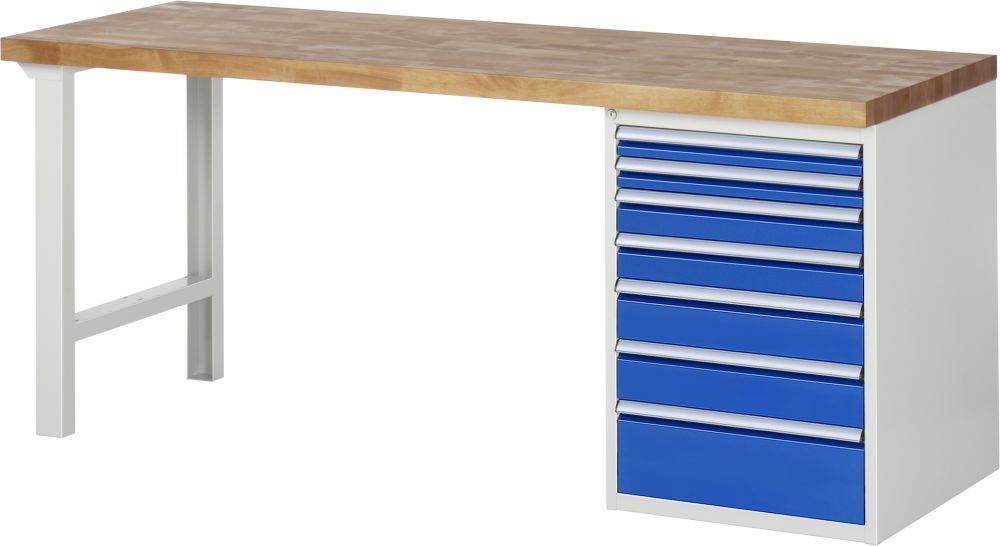 RAU Werkbank 7000 Modell 7517-1 2000 mm in der Breite Produktbild RAU Werkbank 7000 Modell 7517-1 2000 mm in der Breite