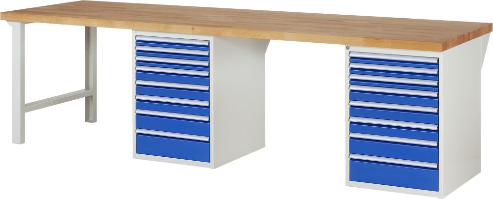 RAU Werkbank 7000 Modell Nummer 7519-8 3000 mm Produktbild RAU Werkbank 7000 Modell Nummer 7519-8 3000 mm