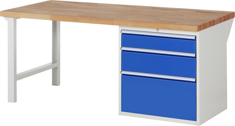 RAU Werkbank 7000 Modell Nummer 7608 mit 2000 mm Produktbild RAU Werkbank 7000 Modell Nummer 7608 mit 2000 mm