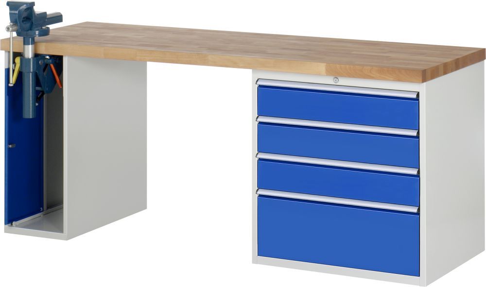 RAU Werkbank 7000 Modell Nummer 7610-2 2000 mm Produktbild RAU Werkbank 7000 Modell Nummer 7610-2 2000 mm