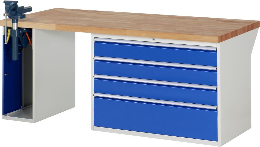 RAU Werkbank 7000 Modell 7710-2 2000 mm in der Breite Produktbild RAU Werkbank 7000 Modell 7710-2 2000 mm in der Breite