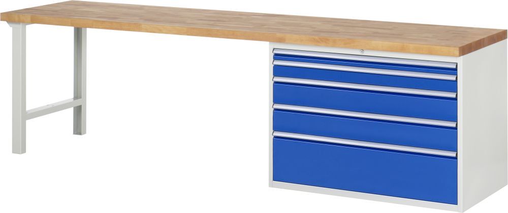 RAU Werkbank 7000 Modell 7711 Maße 3000 x 700 mm Produktbild RAU Werkbank 7000 Modell 7711 Maße 3000 x 700 mm