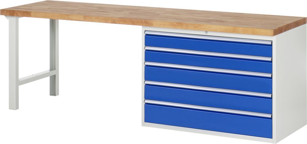 RAU Werkbank 7000 Modell 7713 mit 2500 mm Breite Produktbild RAU Werkbank 7000 Modell 7713 mit 2500 mm Breite