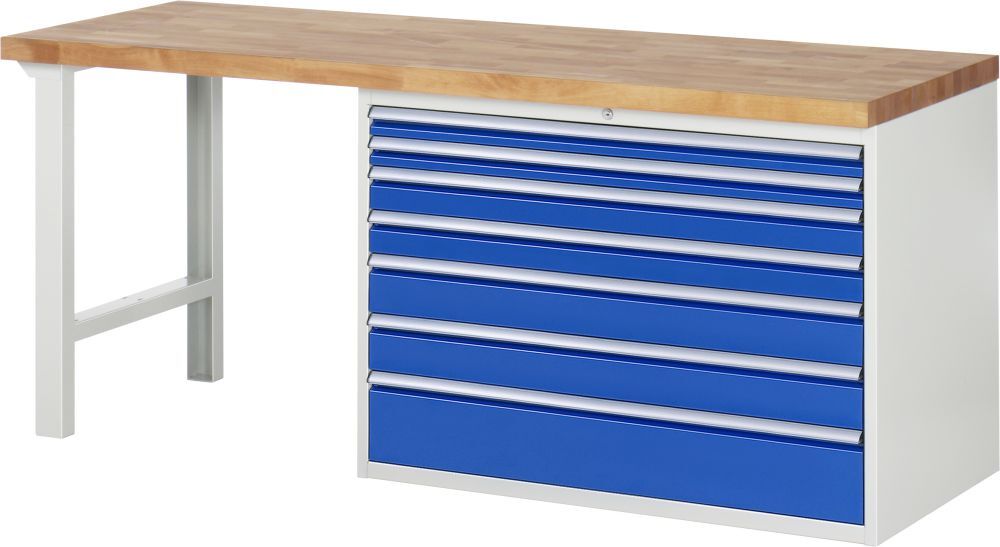 RAU Werkbank 7000 Modell 7717 2000 mm in der Breite Produktbild RAU Werkbank 7000 Modell 7717 2000 mm in der Breite