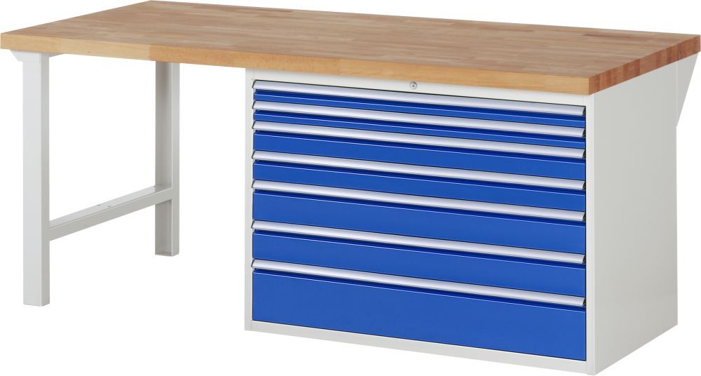 RAU Werkbank 7000 Modell 7717 mit 2000 x 900 mm Produktbild RAU Werkbank 7000 Modell 7717 mit 2000 x 900 mm