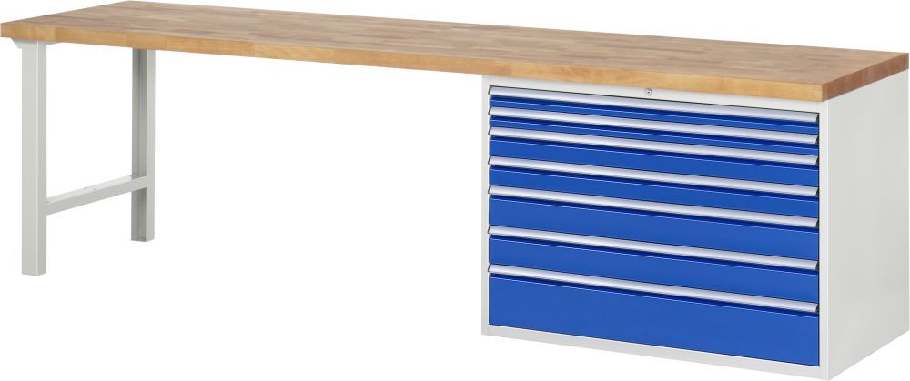 RAU Werkbank 7000 Modell 7717 mit 3000 mm Breite Produktbild RAU Werkbank 7000 Modell 7717 mit 3000 mm Breite