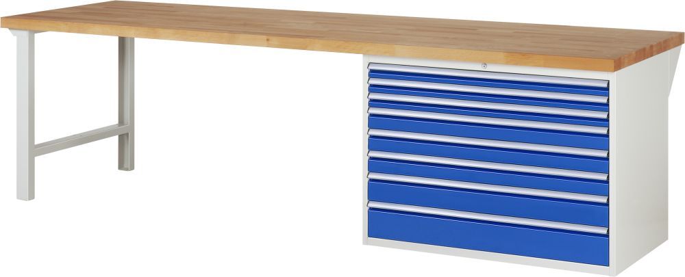 RAU Werkbank 7000 Modell 7719 Breite 3000 mm Produktbild RAU Werkbank 7000 Modell 7719 Breite 3000 mm