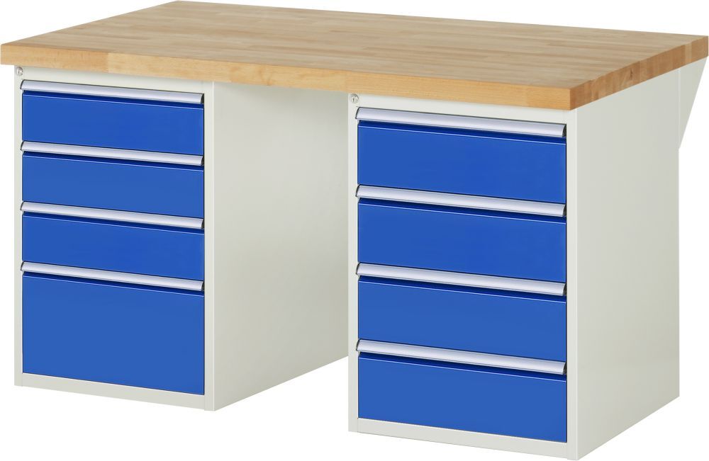 RAU Werkbank 7000 Modell 7820-3 mit 1500 x 900 mm Produktbild RAU Werkbank 7000 Modell 7820-3 mit 1500 x 900 mm