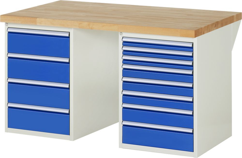 RAU Werkbank 7000 Modell 7822-3 Breite 1500 mm Produktbild RAU Werkbank 7000 Modell 7822-3 Breite 1500 mm