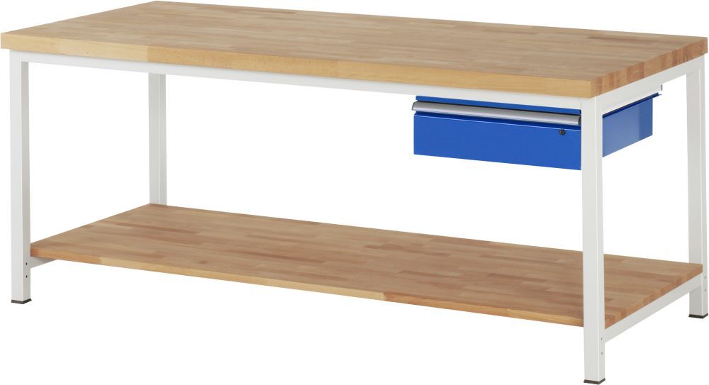 RAU Werkbank Serie 8000 Modell 8001A7 Breite 2000 mm Produktbild RAU Werkbank Serie 8000 Modell 8001A7 Breite 2000 mm bild 1