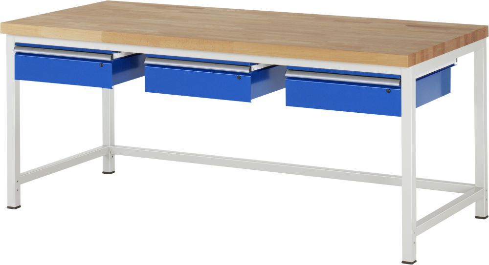 RAU Werkbank 8000 Modell 8003A1 Breite 2000 mm Produktbild RAU Werkbank 8000 Modell 8003A1 Breite 2000 mm