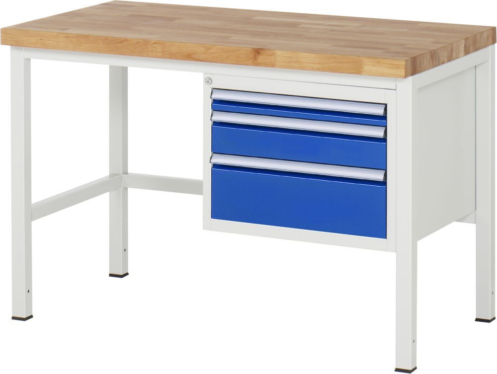 RAU Werkbank 8000 Modell 8126 mit 1250 mm Breite Produktbild RAU Werkbank 8000 Modell 8126 mit 1250 mm Breite