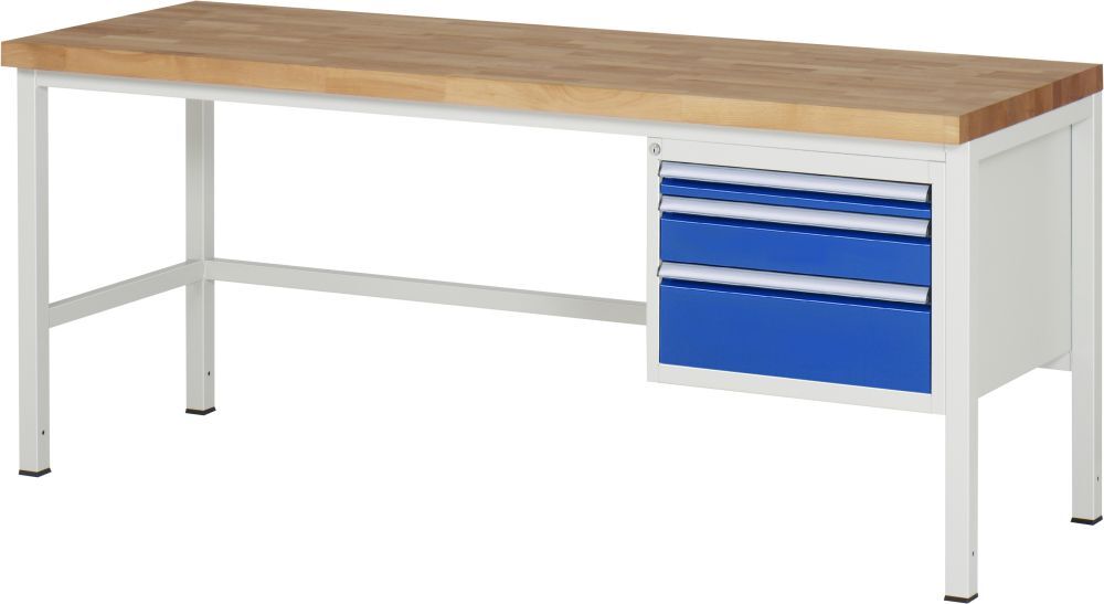 RAU Werkbank 8000 Modell 8126 2000 mm in der Breite Produktbild RAU Werkbank 8000 Modell 8126 2000 mm in der Breite