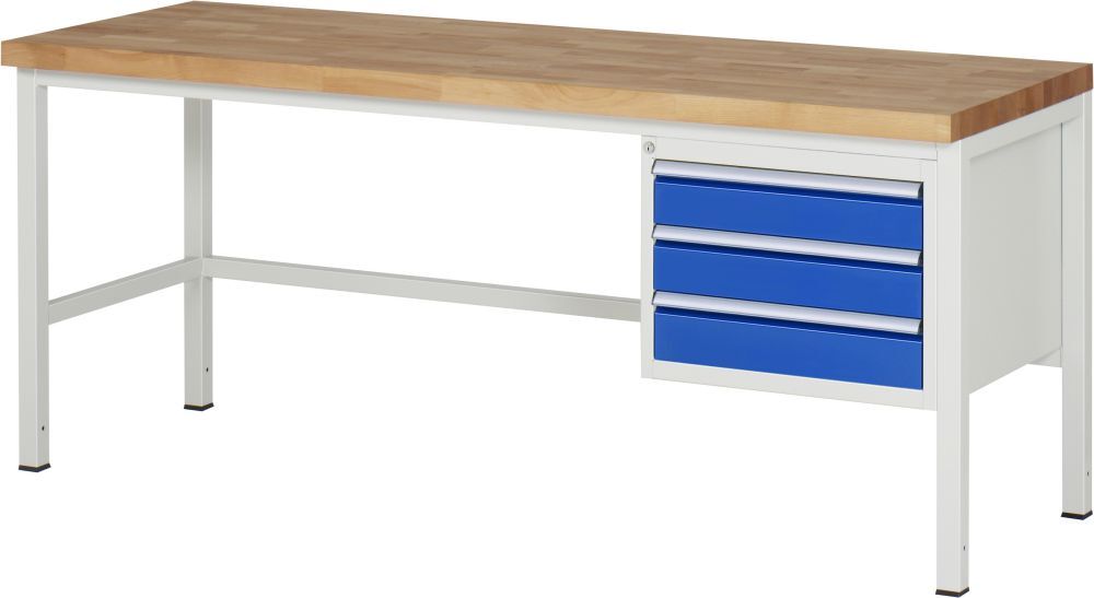 RAU Werkbank 8000 Modell 8127 mit 2000 mm Breite Produktbild RAU Werkbank 8000 Modell 8127 mit 2000 mm Breite