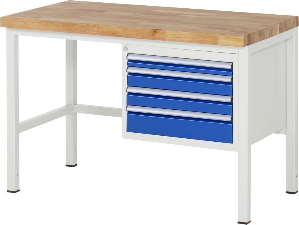 RAU Werkbank 8000 Modell 8132 Maße 1250 x 700 mm Produktbild RAU Werkbank 8000 Modell 8132 Maße 1250 x 700 mm