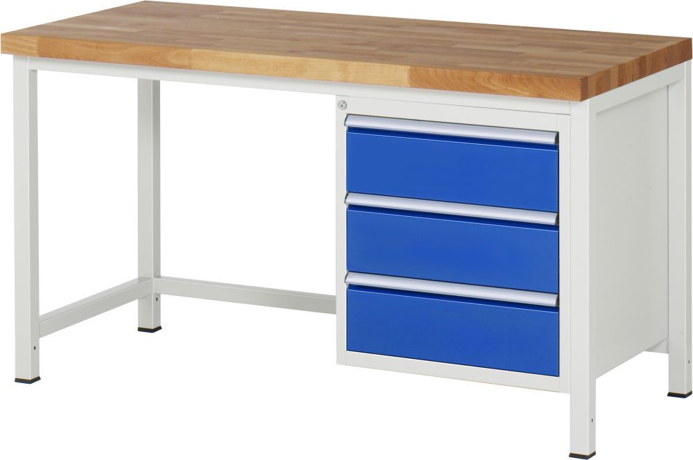 RAU Werkbank 8000 Modell 8157 Maße 1500 x 700 mm Produktbild RAU Werkbank 8000 Modell 8157 Maße 1500 x 700 mm