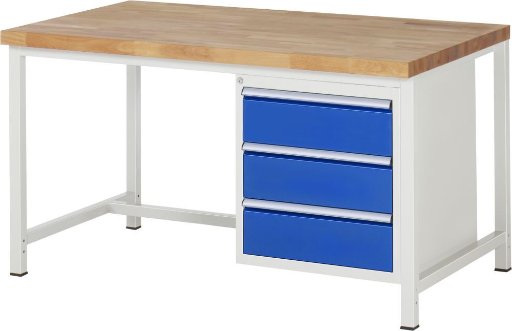 RAU Werkbank 8000 Modell 8157 Breite 1500 mm Produktbild RAU Werkbank 8000 Modell 8157 Breite 1500 mm