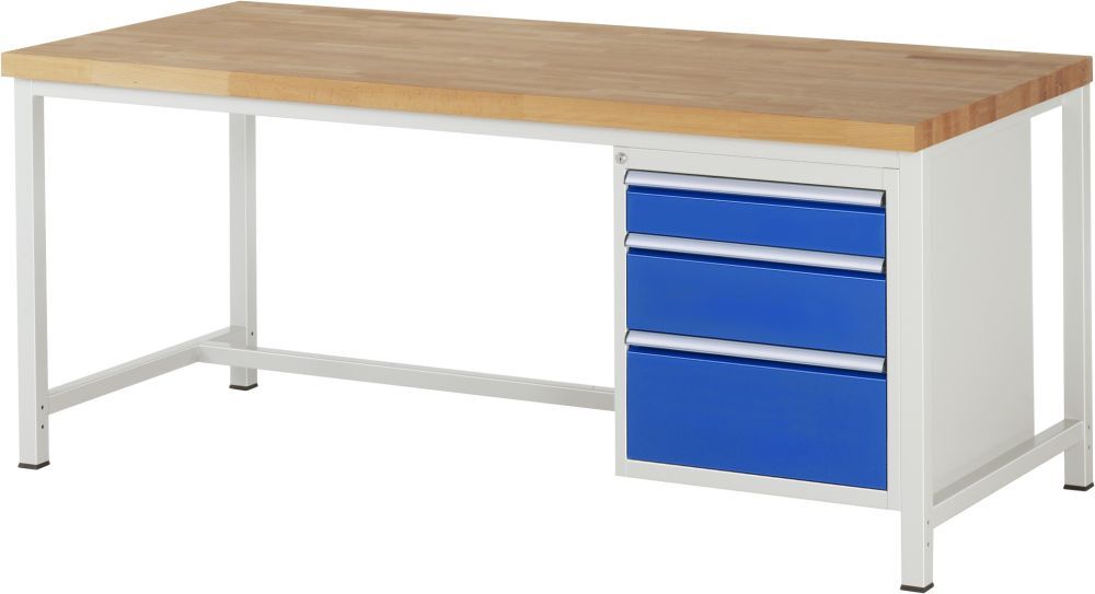 RAU Werkbank 8000 Modell 8159 mit 2000 x 900 mm Produktbild RAU Werkbank 8000 Modell 8159 mit 2000 x 900 mm