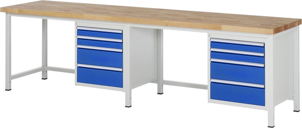 RAU Werkbank 8000 Modell 8161 mit 3000 x 900 mm Produktbild RAU Werkbank 8000 Modell 8161 mit 3000 x 900 mm
