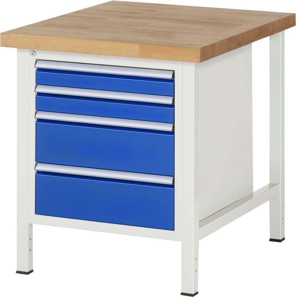 RAU Werkbank 8000 Modell 8161 mit 750 x 900 mm Produktbild RAU Werkbank 8000 Modell 8161 mit 750 x 900 mm