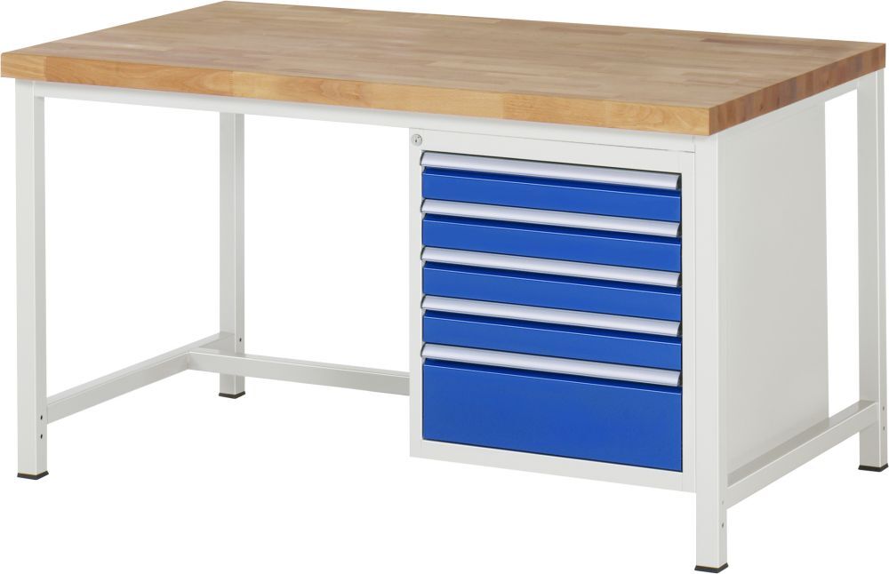 RAU Werkbank 8000 Modell 8168 mit 1500 x 900 mm Produktbild RAU Werkbank 8000 Modell 8168 mit 1500 x 900 mm