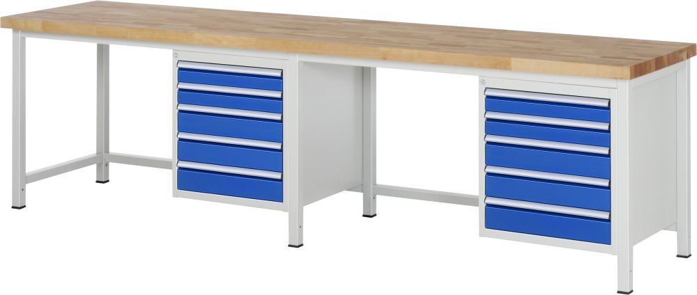 RAU Werkbank 8000 Modell 8171 Maße 3000 x 700 mm Produktbild RAU Werkbank 8000 Modell 8171 Maße 3000 x 700 mm