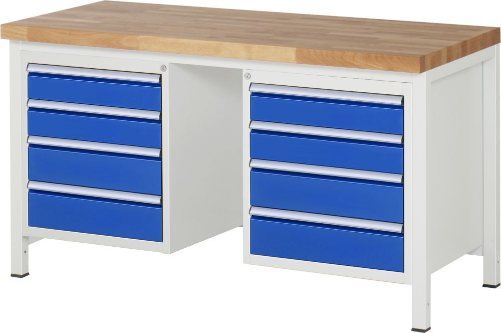 RAU Werkbank 8000 Modell 8181 Maße 1500 x 700 mm Produktbild RAU Werkbank 8000 Modell 8181 Maße 1500 x 700 mm