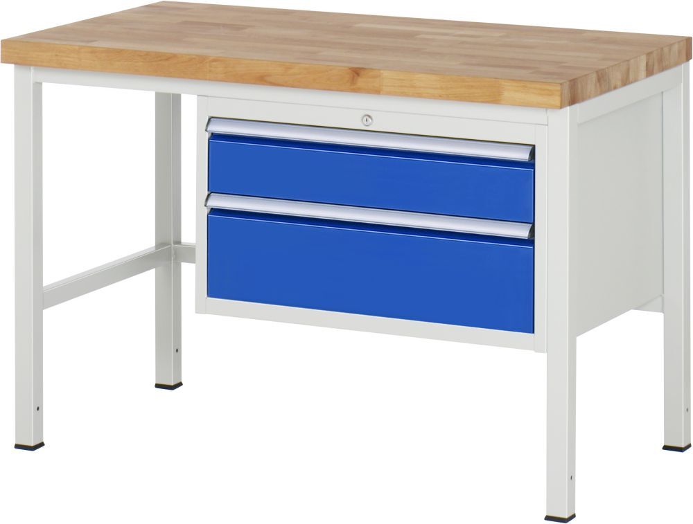 RAU Werkbank 8000 Modell 8223 Maße 1250 x 700 mm Produktbild RAU Werkbank 8000 Modell 8223 Maße 1250 x 700 mm