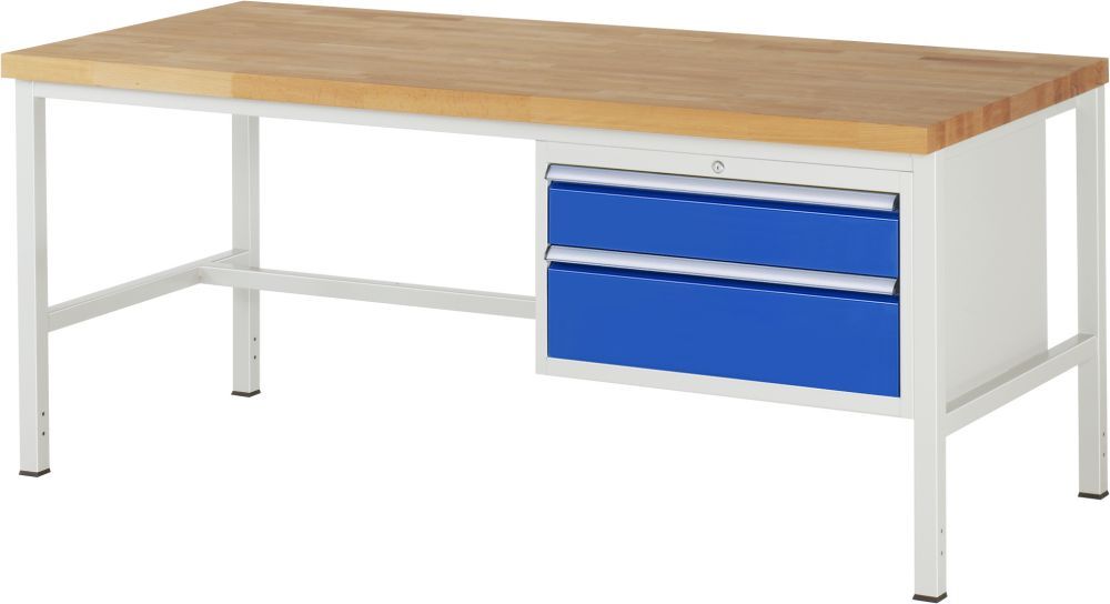 RAU Werkbank 8000 Modell 8223 mit 2000 x 900 mm Produktbild RAU Werkbank 8000 Modell 8223 mit 2000 x 900 mm