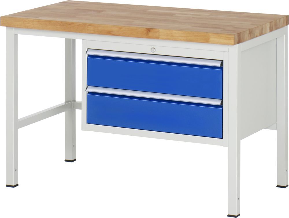 RAU Werkbank 8000 Modell 8225 Maße 1250 x 700 mm Produktbild RAU Werkbank 8000 Modell 8225 Maße 1250 x 700 mm