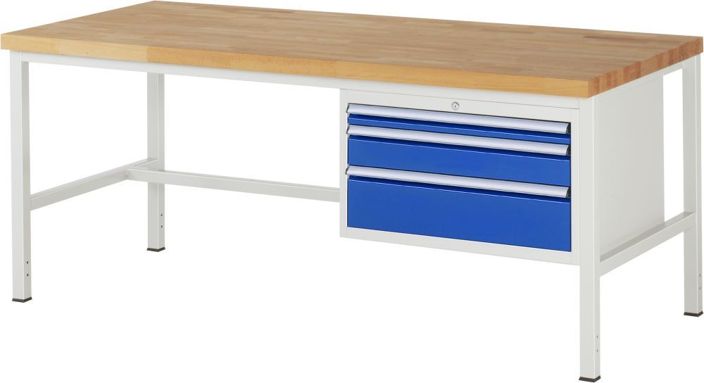 RAU Werkbank 8000 Modell 8226 mit 2000 x 900 mm Produktbild RAU Werkbank 8000 Modell 8226 mit 2000 x 900 mm