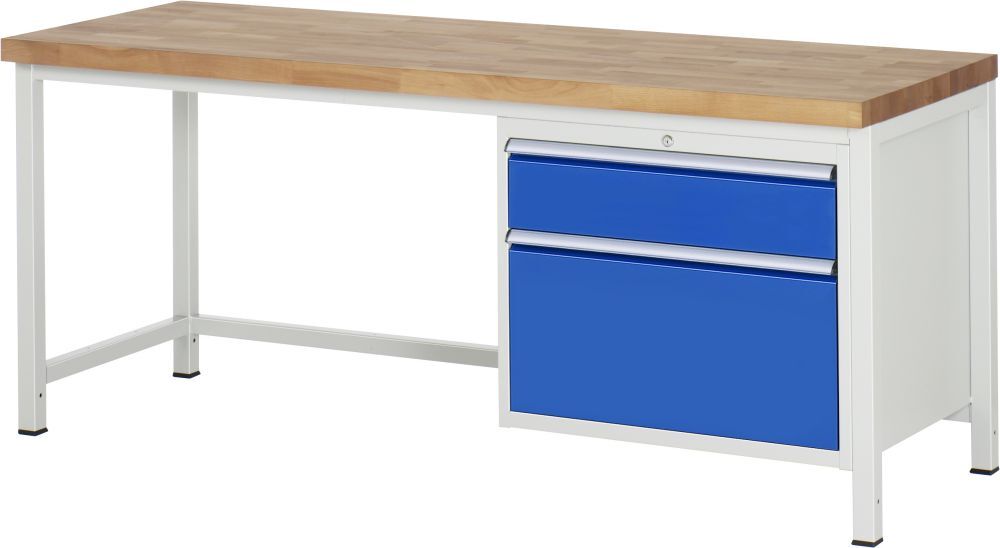 RAU Werkbank 8000 Modell 8256 2000 mm in der Breite Produktbild RAU Werkbank 8000 Modell 8256 2000 mm in der Breite