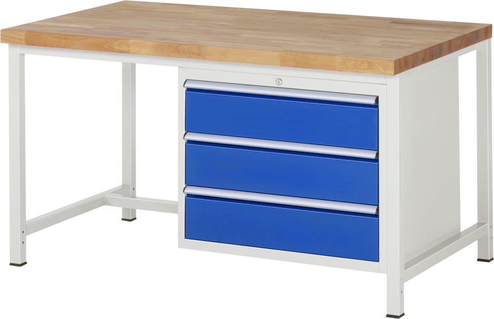 RAU Werkbank 8000 Modell 8257 Breite 1500 mm Produktbild RAU Werkbank 8000 Modell 8257 Breite 1500 mm