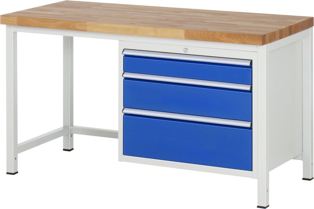 RAU Werkbank 8000 Modell 8259 Maße 2000 x 700 mm Produktbild RAU Werkbank 8000 Modell 8259 Maße 2000 x 700 mm