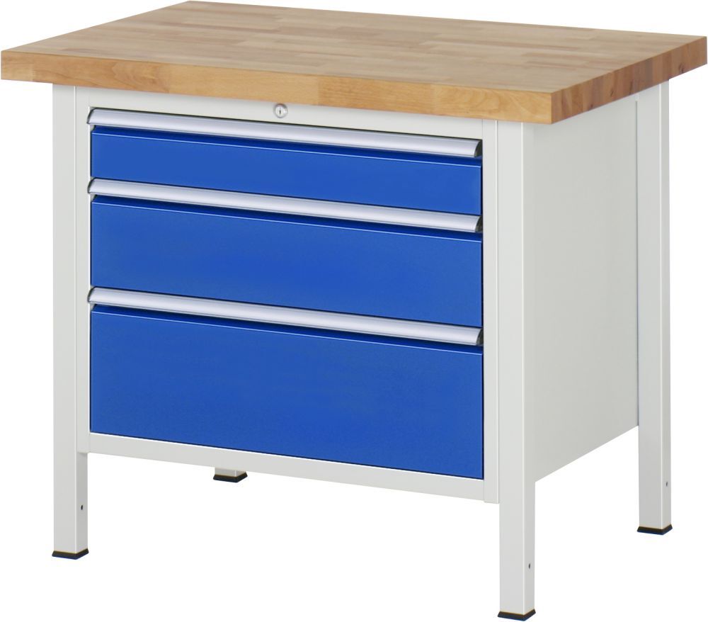 RAU Werkbank 8000 Modell 8261 mit 1250 mm Breite Produktbild RAU Werkbank 8000 Modell 8261 mit 1250 mm Breite